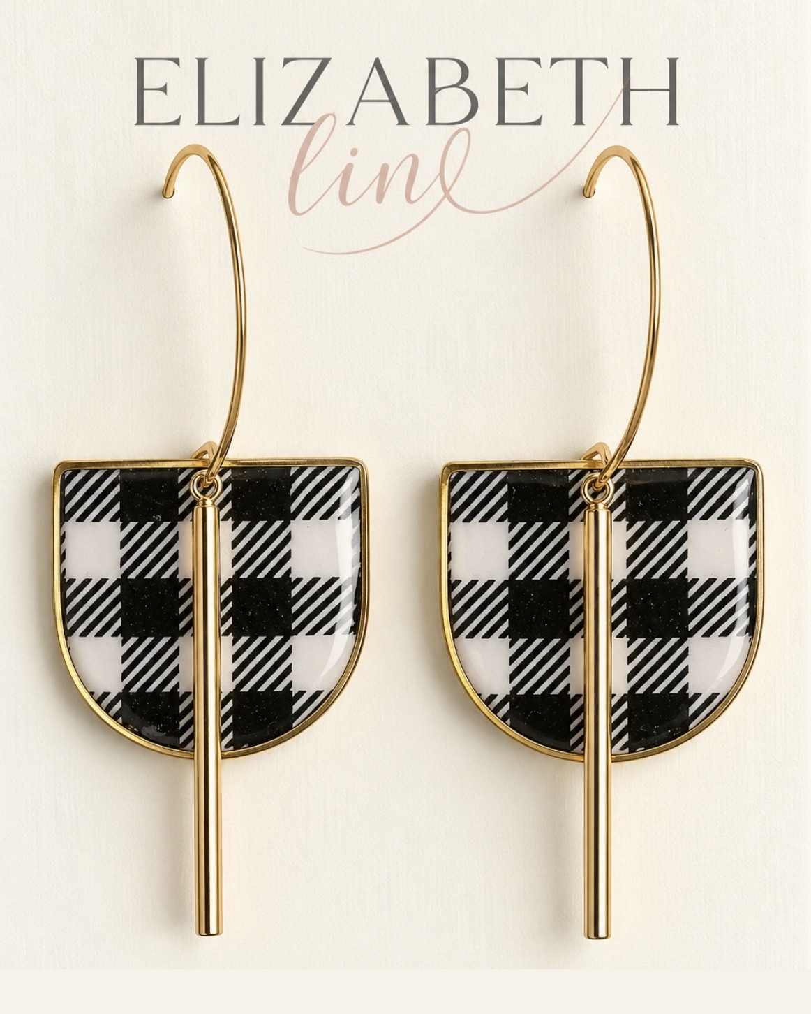 Noir Gingham Swing