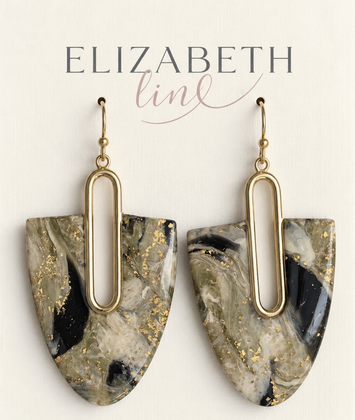 Olive Noir Gold Shield