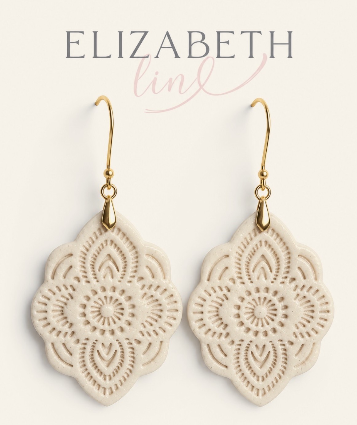Ivory Lace Medallion