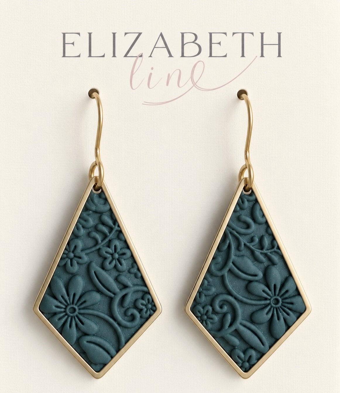 Teal Secret Garden Kite