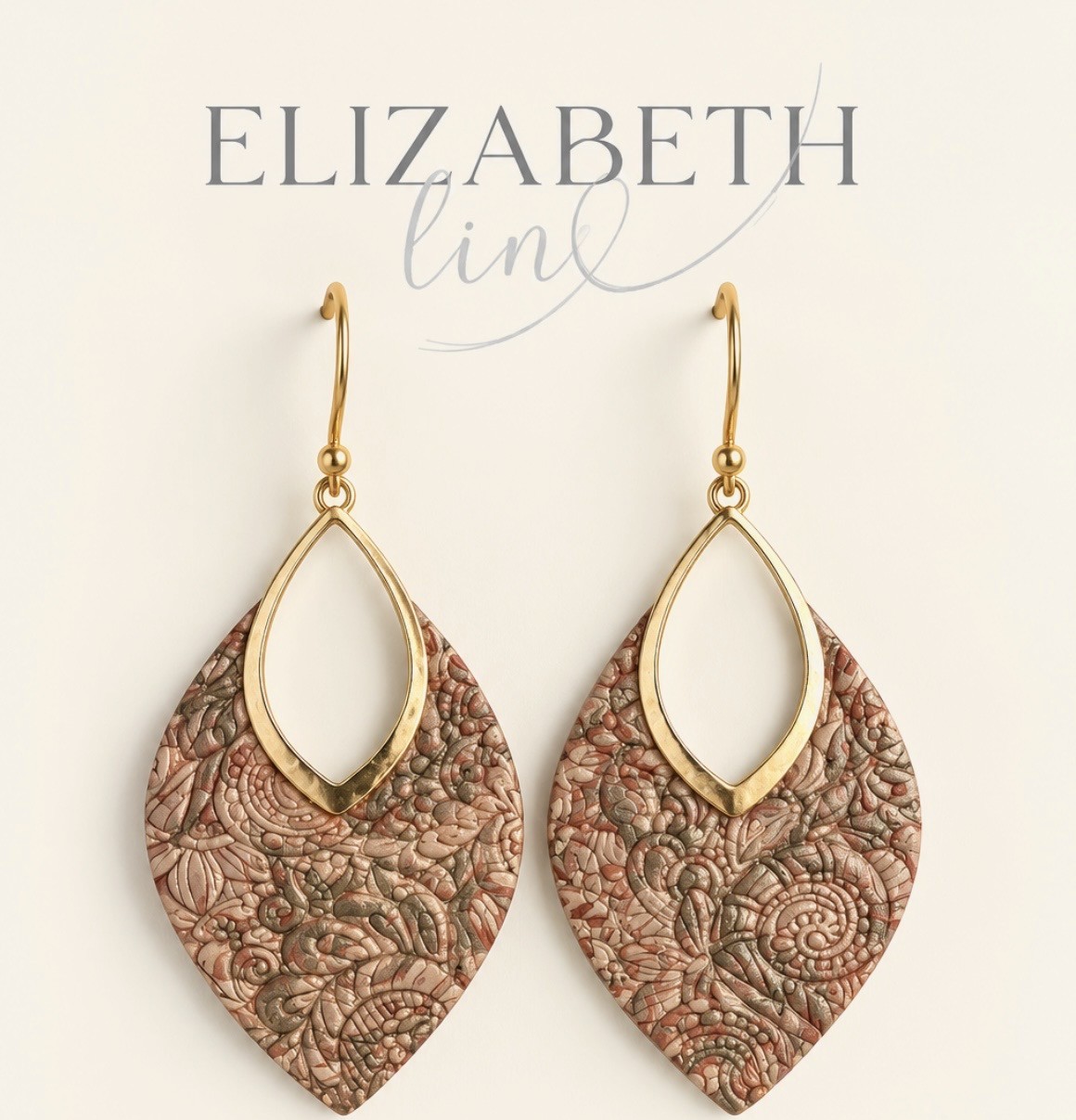 Embossed Earth Teardrop